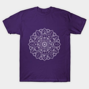 Tea Lovers Mandala - White T-Shirt